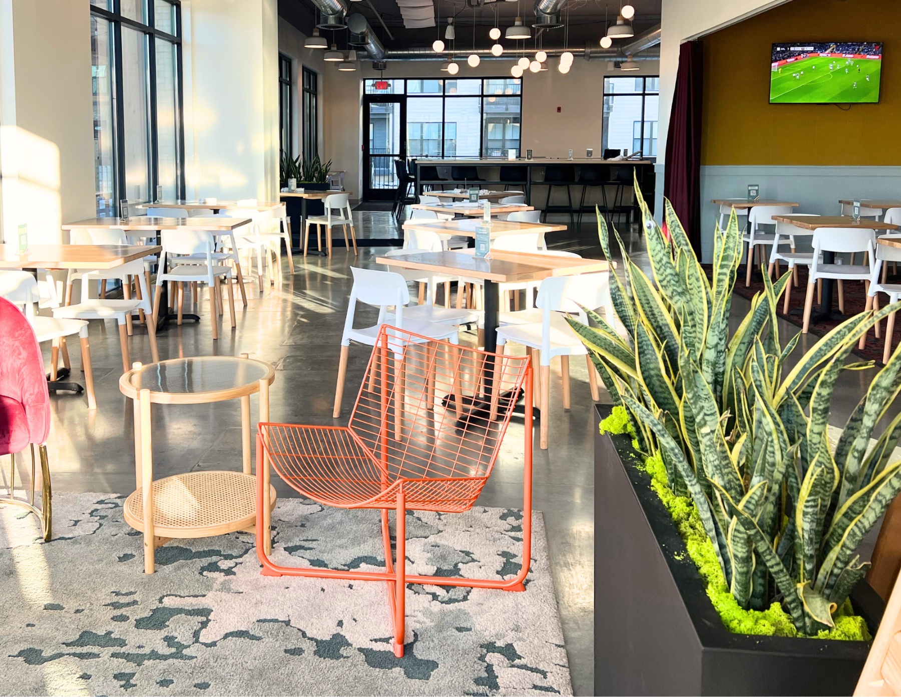 Carmel Tap Room dining area