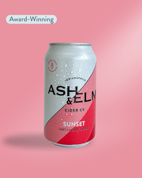 Ash & Elm Sunset Tart Cherry cider